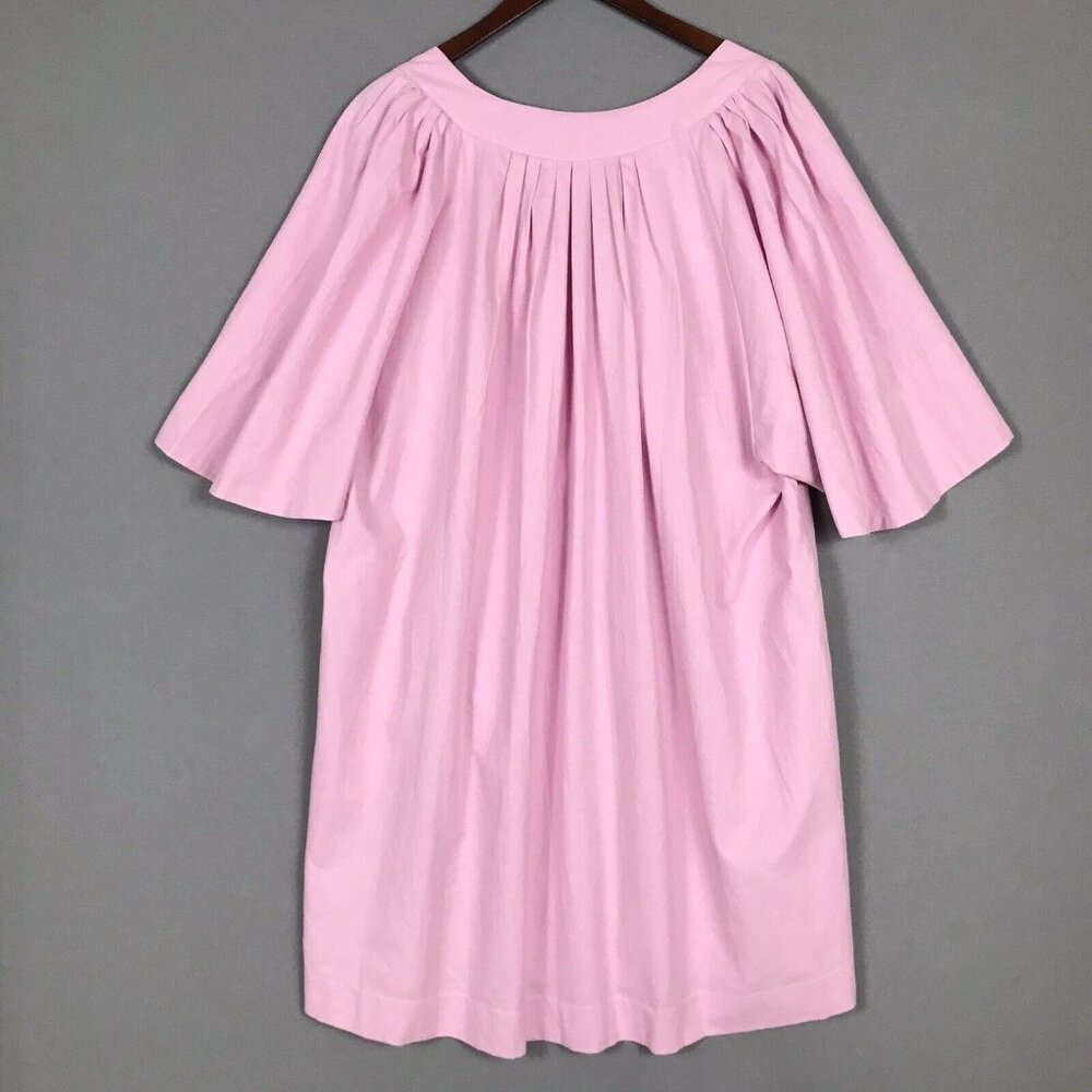 Tuckernuck Pomander Place Linen Flutter Dress Pink Coquette Coastal Beachy - Picture 9 of 16